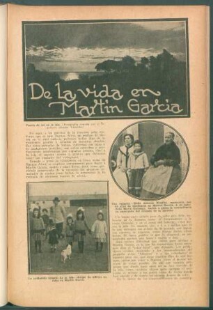 De la vida en Martín García