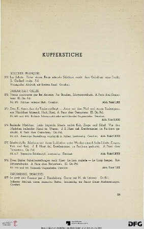 VI. Kupferstiche (Nr. 571-584)