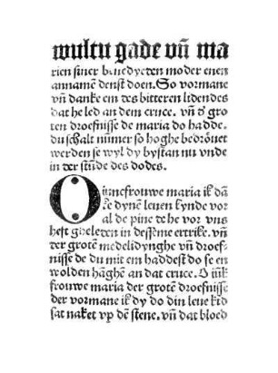 wultu gade un[de] marien siner benedyeden moder enen anname[n] denst doen