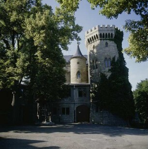Meiningen. Schloß Landsberg. Hauptbau von Süden