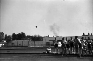 Tag des rumänischen Sports: Kugelstoßen