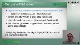 LibreOffice WASM - the How and Why: A status report from the journey to get LibreOffice into the browser, fully*