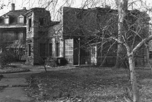 Dresden-Neustadt, Antonstraße 1. Villa Augustin. Gartenansicht