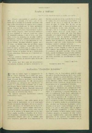 Institución "Evolución femenina"