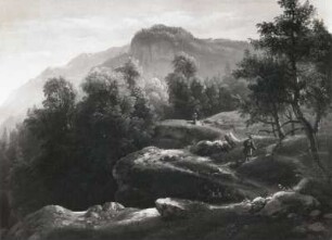Landschaft : Landschaft. Ölgemälde (vor 1864; K. Sparmann). Dresden: Privatbesitz