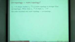 Un-convergence and un-topology