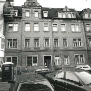 Dresden-Trachau, Roßmäßlerstraße 16. Wohnhaus. Um 1903. Straßenansicht