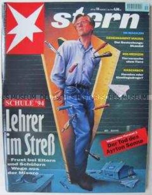 Magazin "stern" u.a. über den Alltag an deutschen Schulen und über den ehemaligen DDR-Bürgerrechtler Jens Reich