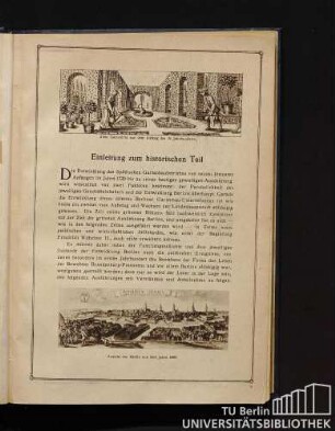 Einleitung zum historischen Teil