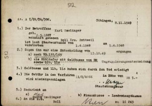 Esslinger, Karl