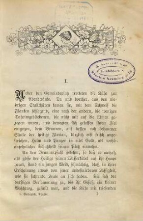 Thalia in der Sommerfrische : Eine Novelle von G[oswina] von Berlepsch