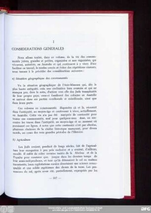 I Considerations Generales