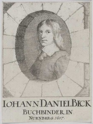 Bildnis des Iohann Daniel Beck