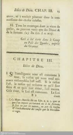 Chapitre III. Idées de Dieu