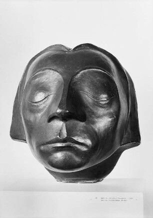 Kopf des Güstrower Ehrenmals : Barlach, Ernst (1870-1938). Kopf des Güstrower Ehrenmals. Bronze; Höhe 34 cm, 1927. Privatbesitz