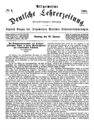 Die Disputationsmethode der Herbart- Zillerschen Schule in ihrem Wertverhältnis zur entwickelnden Lehrform.(Schluß)