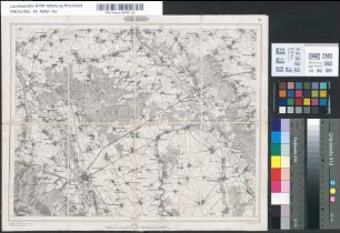 Jülich, topographische Karte, Generalstabskarte 41