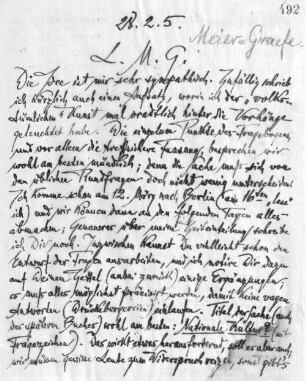 Brief an Julius Meier-Graefe