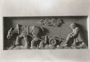 Relief mit Pflüger