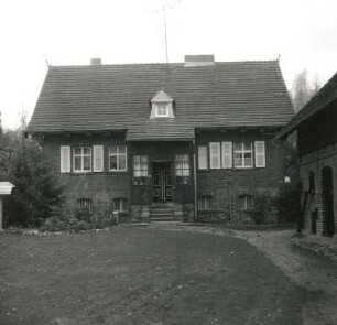 Altzauche. Forsthaus "Schützenhaus" (um 1900). Hoffront