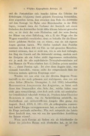 Epigraphische Beiträge, 2