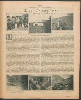 Los troperos : Motivos de tierra adentro