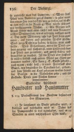Siebender Abschnitt Hausvater und Hausmutter