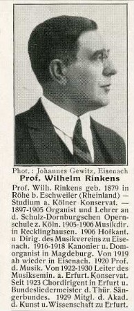 Rinkens, Prof. Wilhelm