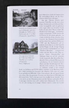Situation am Mittleren Landweg in Billwerder nach dem Eintreffen des THWs in den Frühstunden des 17.2.1962 (Privatarchiv: Ingrid Prüter)