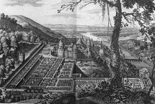 Heidelberg, Schloss und Garten Hortus Palatinus