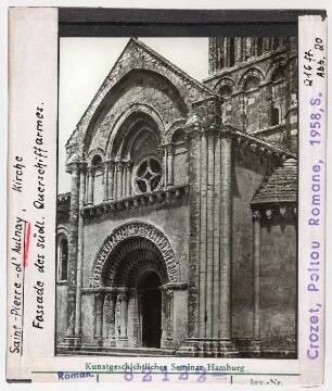 Aulnay, St. Pierre: Südlicher Querschiffarm