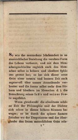 Historische Andeutung über den gegenwärtigen Standpunkt der psychischen Arzneikunde : eine Inaugural-Abhandlung