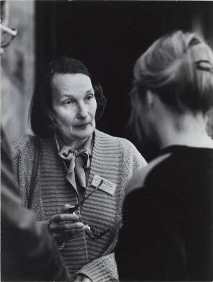 Rosemarie Schuder : Aufnahme auf dem Internationalen Schriftstellergespräch der DDR "Berlin - ein Ort für den Frieden"