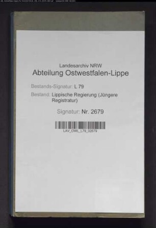 Anschaffung von Feuerlöschgeräten - Gen. - , Band 19