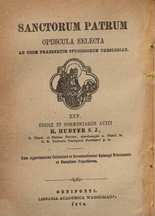 S. Leonis Magni Romani pontificis epistolae selectae. 1 = I,25