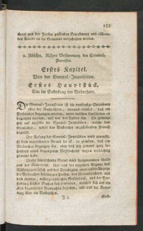 2. Abschn. Nähere Bestimmung des Criminal-Processe