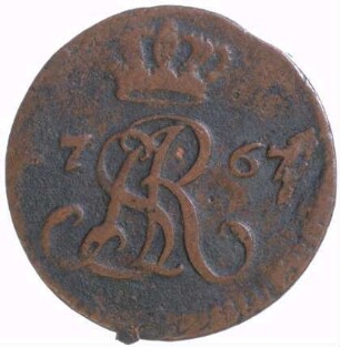 Münze, 1/2 Groschen, 1767