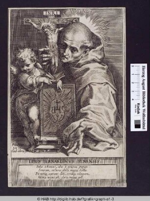 Divus Bernardinus Senensis.