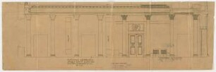 Thiersch, Friedrich von; Wiesbaden; Kurhaus - Kleiner Konzertsaal (Längsschnitt)