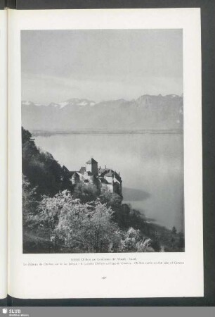 Schloß Chillon am Genfersee (Kt. Waadt)
