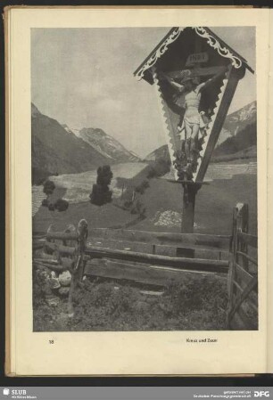 Kreuz und Zaun