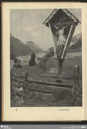 Kreuz und Zaun
