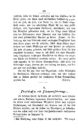 Sterbekassen und Lebensversicherungen