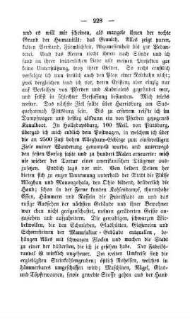 Pittsburg. Fabriken. Geschichtliches. Reisescenen.