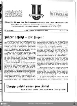 Führer befiehl - wir folgen!