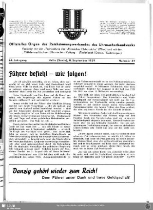 Führer befiehl - wir folgen!