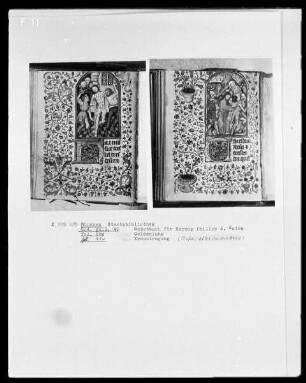 Gebetbuch für Herzog Philipp den Guten von Burgund — Kreuztragung, Folio 91verso