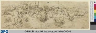 Landschaft mit Stadt