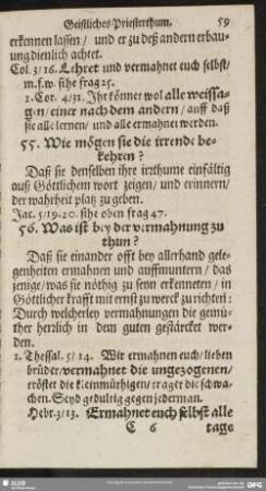 55. Wie mögen sie die irrende bekehren?