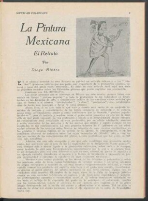 La Pintura Mexicana : El Retrato